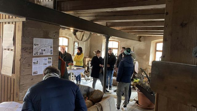 Paul´s Mehlstübla in Lonnerstadt. Nachhaltige Landwirtschaft und der Weg vom Urprodukt zum fertigen Erzeugnis wird dort erlebbar gemacht